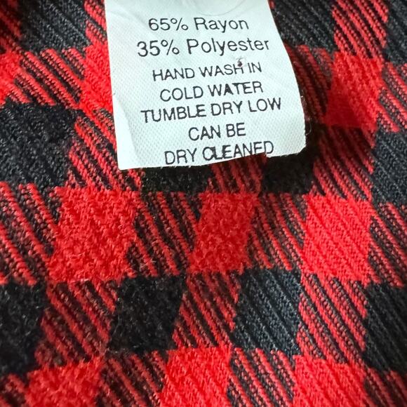 Vintage Blazer Plaid Short Sleeve Old Money Quiet Luxury Buffalo Check Retro - Picture 3 of 7